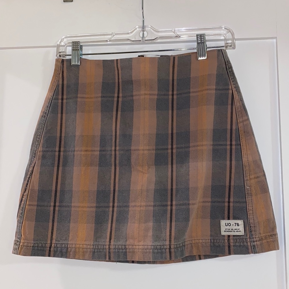 NWT BDG Plaid Skirt
